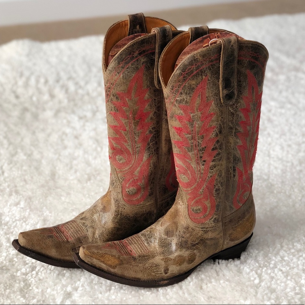 Old Gringo Nevada Bis L1964-54 Tan/Pink Size 10